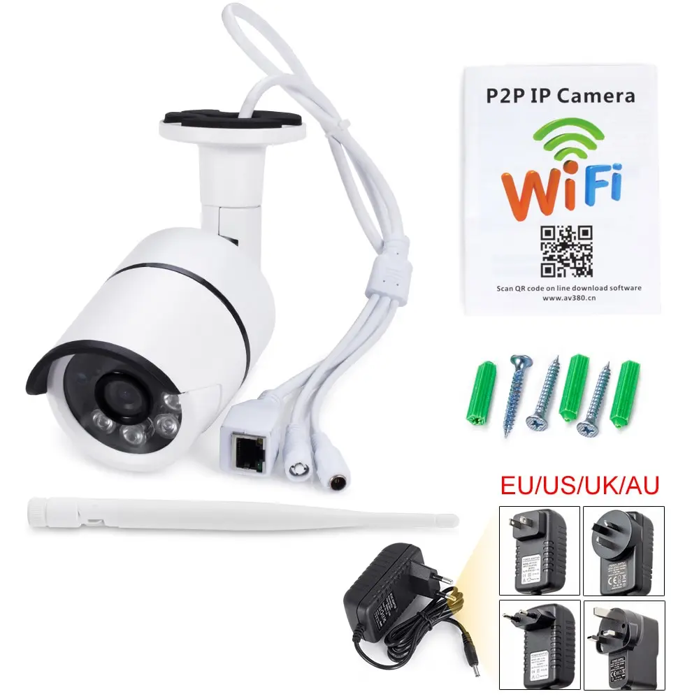 Полная новая ip камера Onvif P2P 720p Ip Wifi домашняя безопасности беспроводная