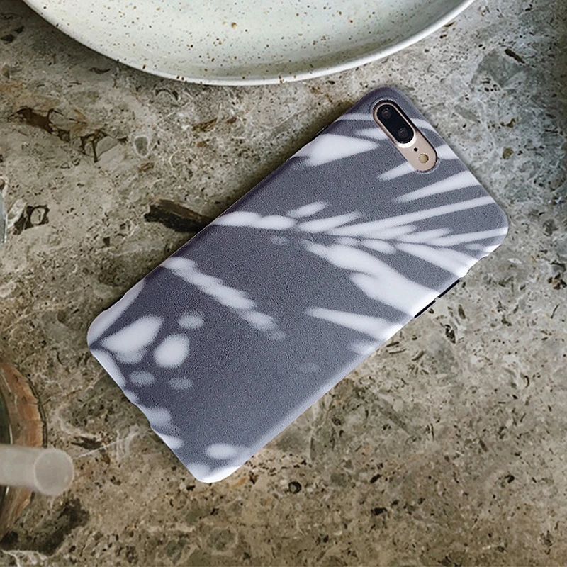 Leaf Phone Case for iPhone 6 6s 7 8 Plus X Tree Shadow 5 5s SE |