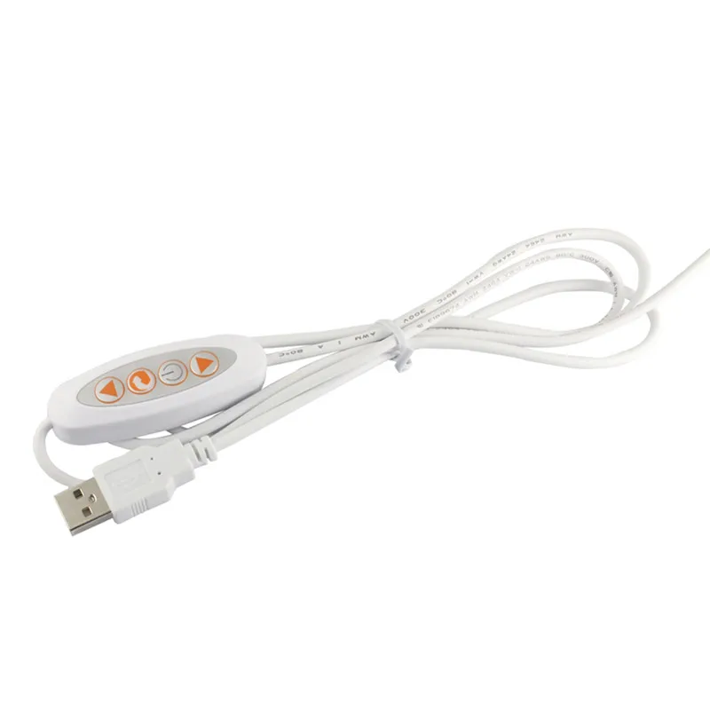 USB светодиодная полоса освещения 5 в яркость диммируемая SMD3014 Жесткая алюминиевая