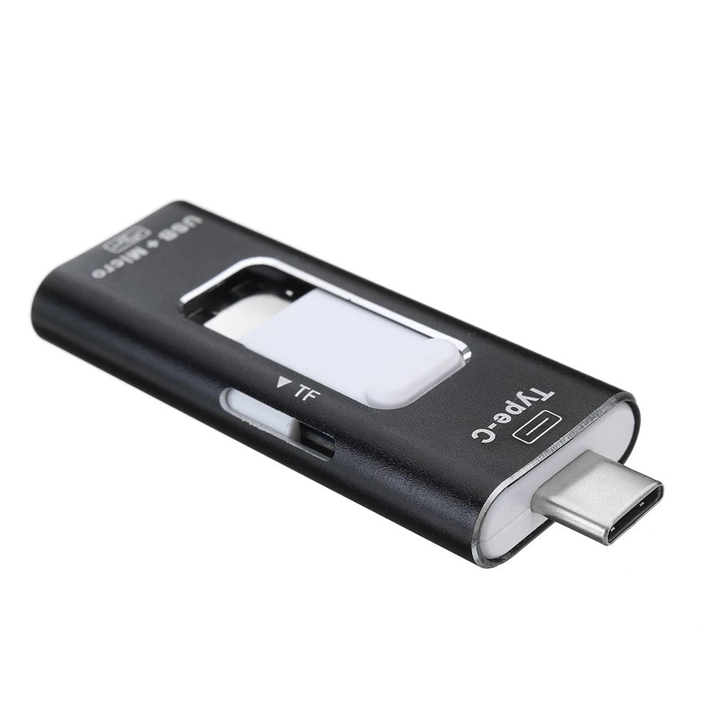 LEORY Memory 3 в 1 устройство для чтения карт памяти типа C Micro/USB 2,0 Micro sd-карта/TF карта OTG ридер для iPad/iPhone адаптер для карт