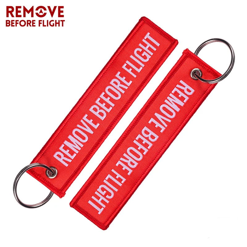 1 шт. брелок для ключей с вышивкой перед полетом|key ring|removable key ringembroidery luggage tags |