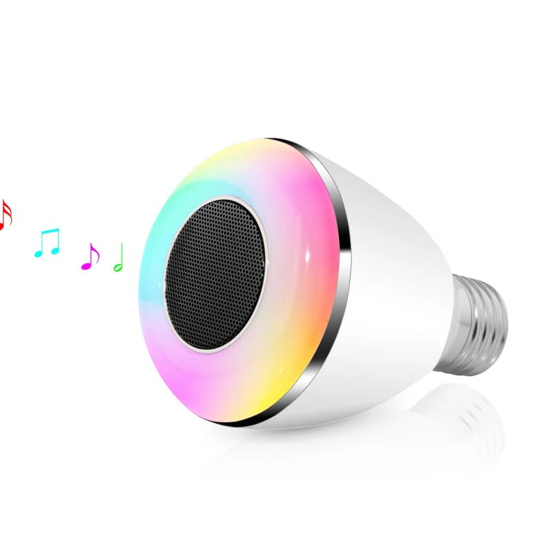 Bl08a E27 6 Вт RCG реветь app управления Беспроводной Bluetooth Динамик с несколькими Цвет