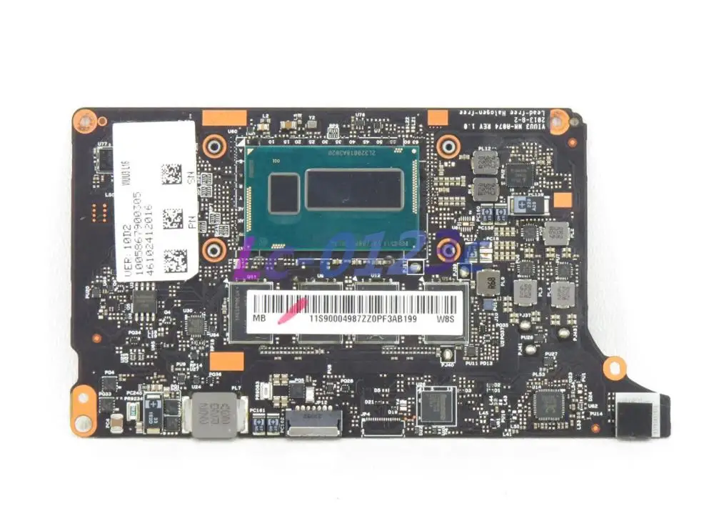 Fulcol для lenovo YOGA 2 PRO Материнская плата для ноутбука VIUU3 W/i5-4200U cpu y 8G ram 90004987