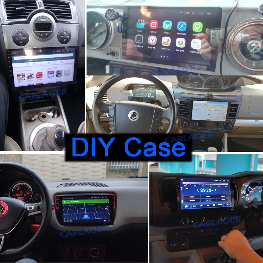 Автомагнитола 2 din 1" Android мультимедийный плеер gps wifi Bluetooth плеер для Toyota Volkswagen hyundai Киа Renault Suzuki 1G 2G 4