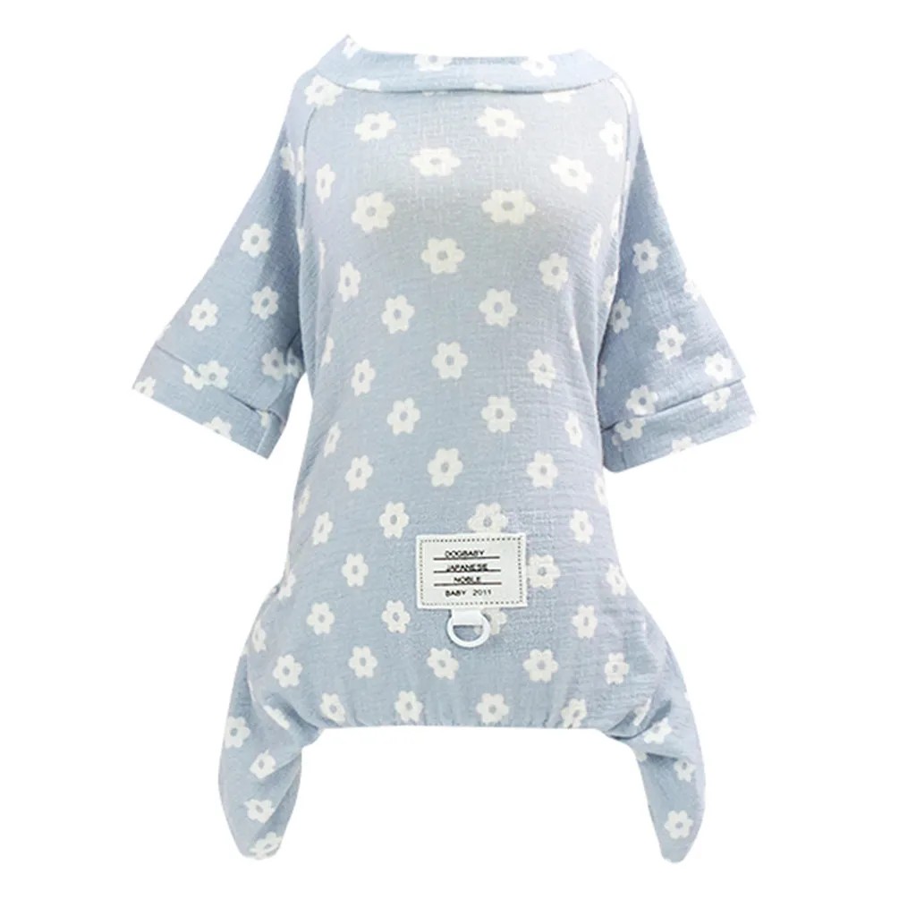 Комбинезон Trsnser для собак модная Милая Пижама домашних питомцев одежда с