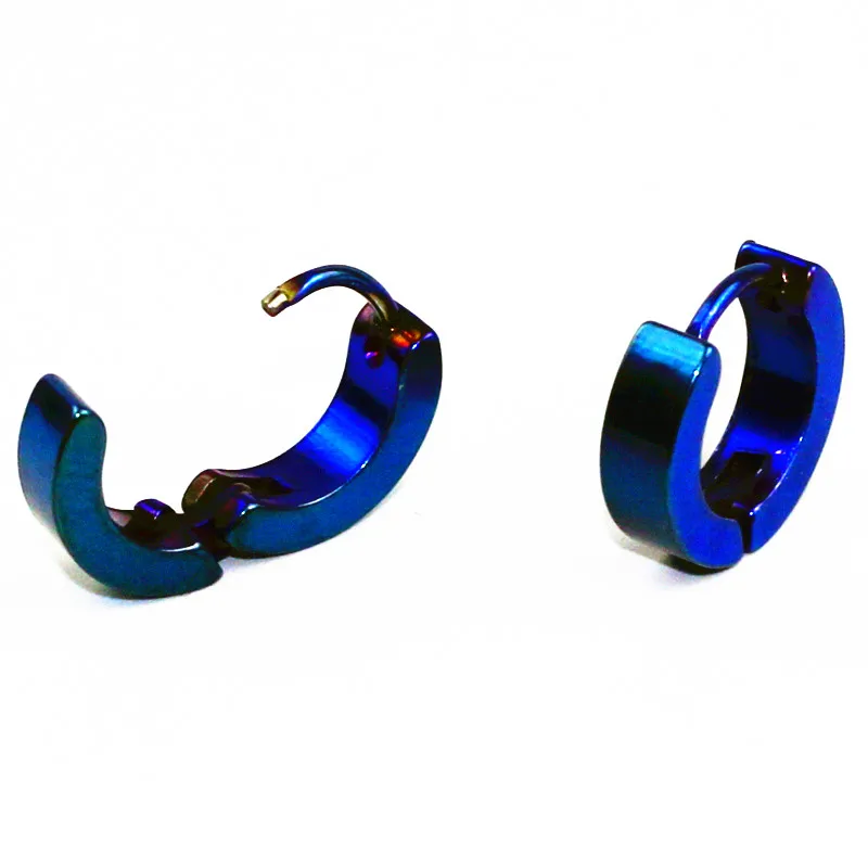 E0213 маленькие серьги серебряные и золотые из нержавеющей стали для женщин мужчин