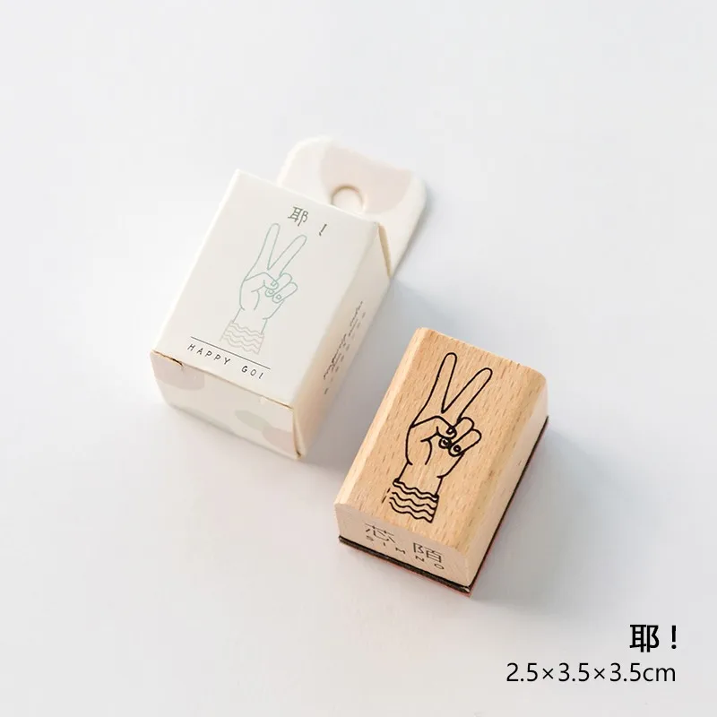Yeah Fingertip индекс серии печать для журнала жесты руки планировщик штампы дневник в стиле скрапбукинг украшения аксессуары креативные канцелярские принадлежности - Цвет: Yeah