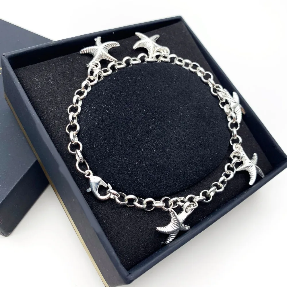 New fashion classic charm rippled starfish woman holiday jewelry bracelet Daily leisure sweet romantic style shipping | Украшения и