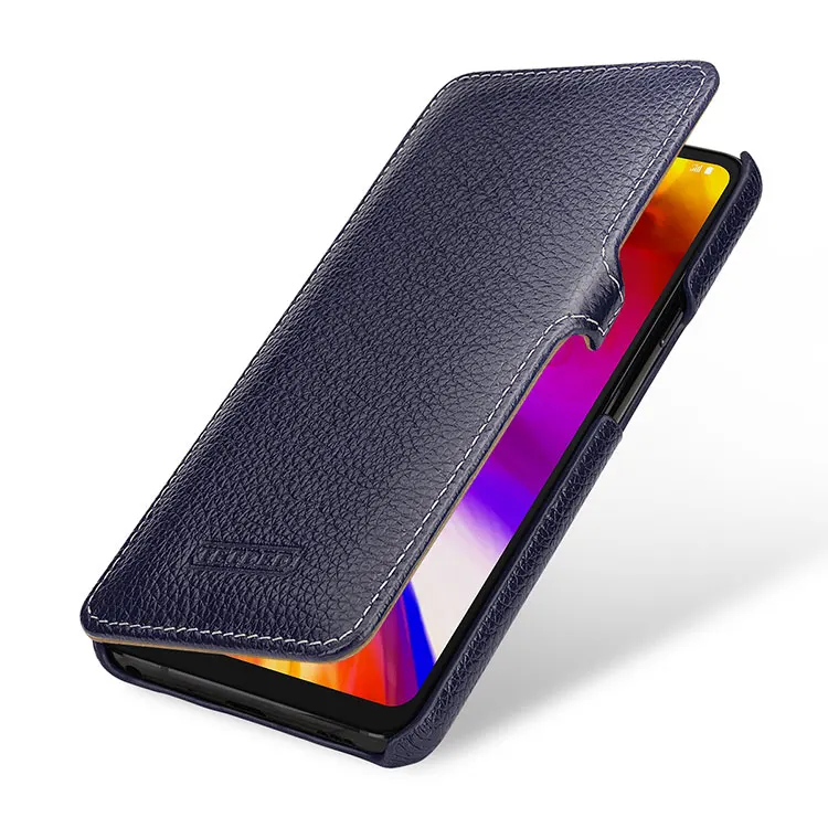 Деловой откидной Чехол для LG G7ThinQ Роскошный чехол для телефона из натуральной кожи сумка чехол для LG G7-чехол с функцией подставки для LG G7 ThinQ