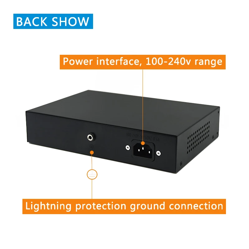 10 (8 + 2) порты и разъёмы коммутатор Gigabit POE сети 1000 Мбит/с Smart Ethernet 48 в|Аксессуары для