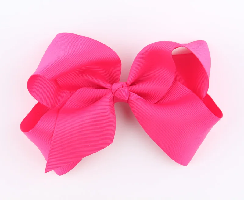 1 шт. 6 дюймов лента Заколка-бабочка для девочек заколки волос искусственные банты