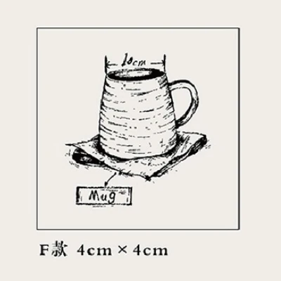 Старинная швейная машина кофе штамп времени DIY Деревянные и резиновые штампы для скрапбукинга канцелярские товары Скрапбукинг Стандартный штамп - Цвет: 10