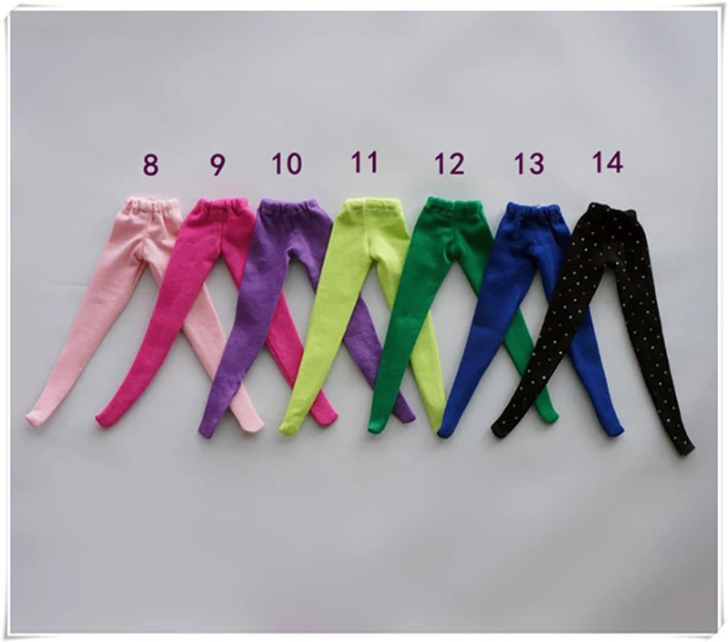 Яркие цвета колготки для кукол блайз чистый хлопок брюки одежда аксессуары азон