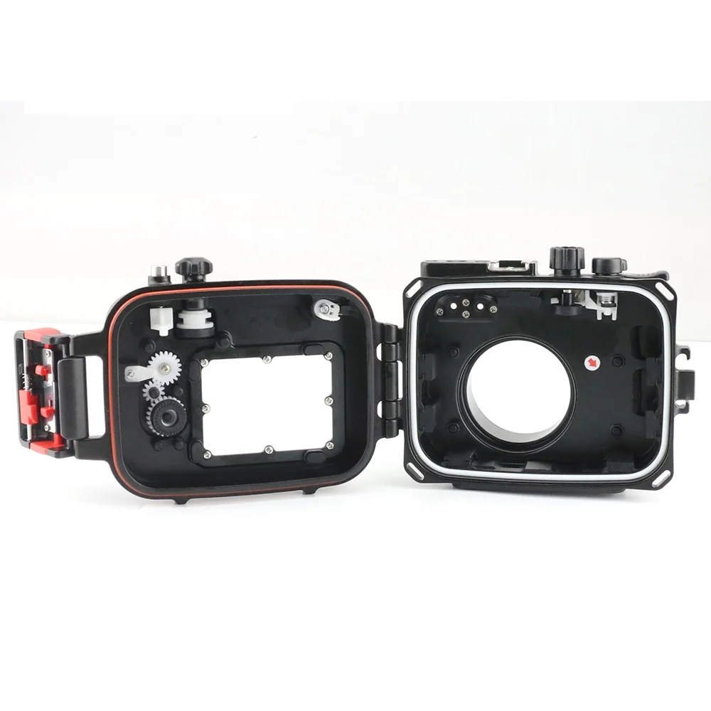 100 м/футов Подводная Водонепроницаемая камера алюминиевый корпус чехол для
