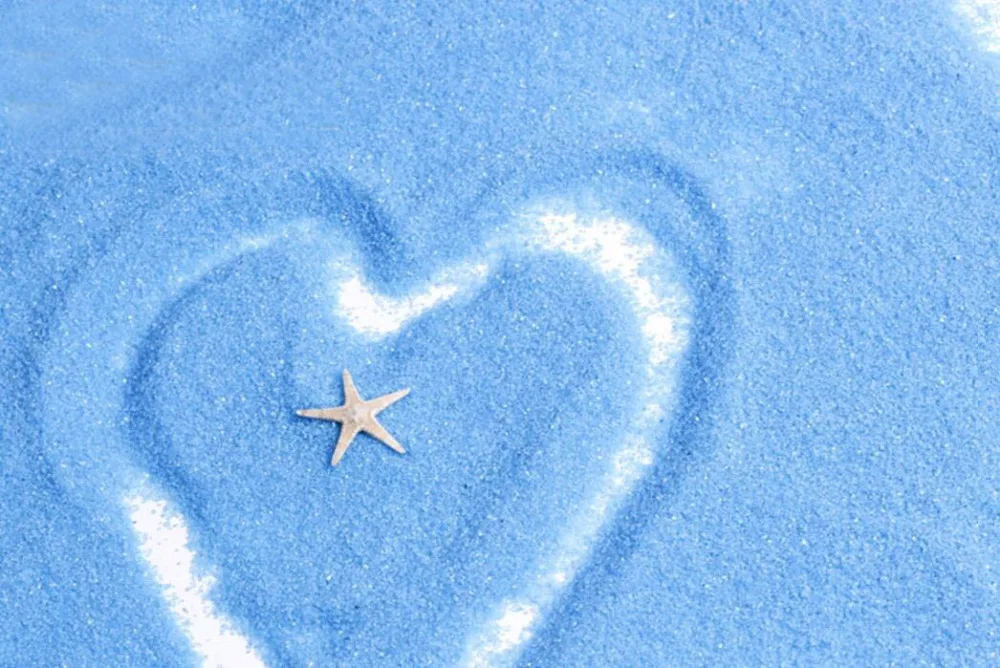 200g синяя/белая искусственная фотография для Фэнтези сад гном мох Искусственная