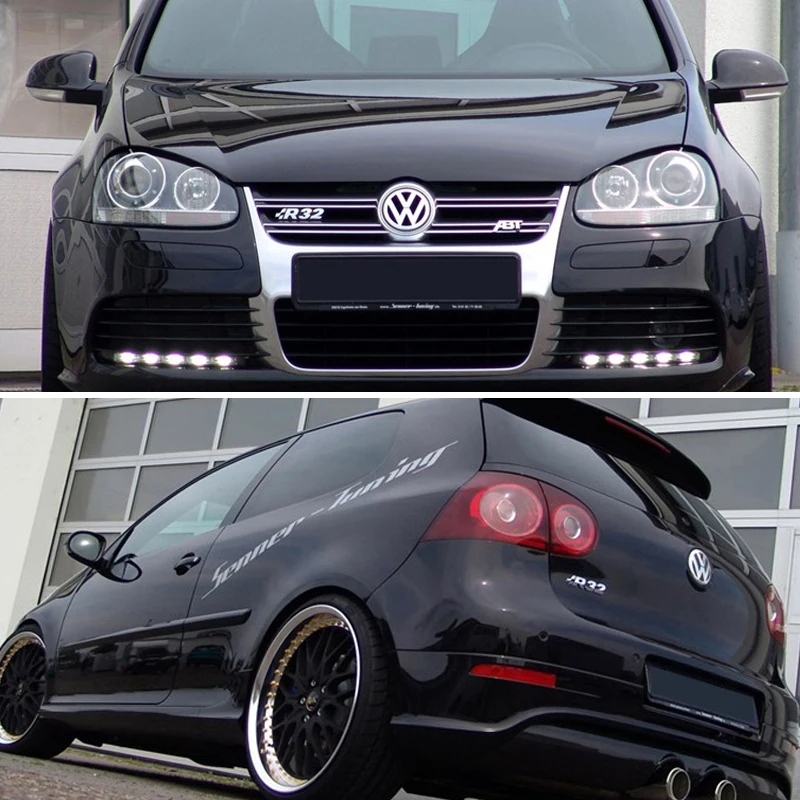 Значок для гриля Golf R32 хром передняя эмблема GOLF TDI R 3.2L V6 задняя крышка значок