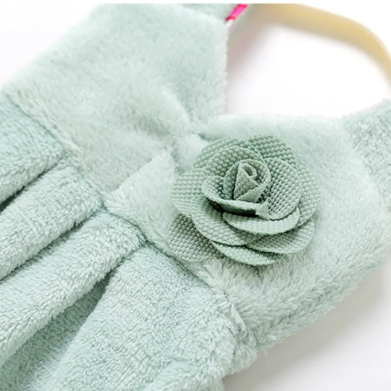 Полотенце для кухни кораллового цвета бархатное полотенце ванной комнаты Супер