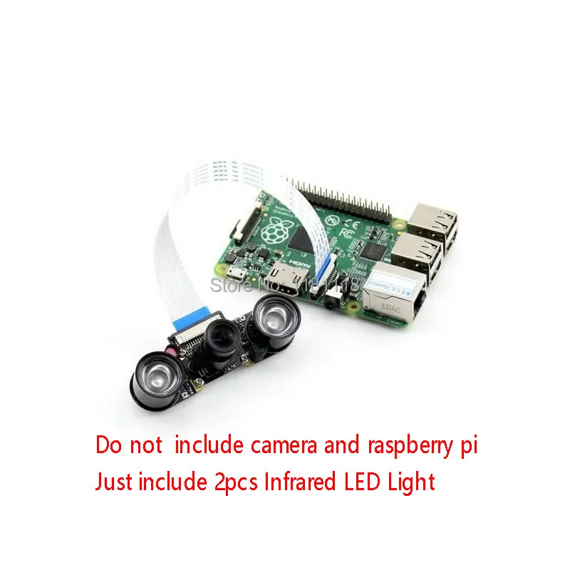 Paspberry Pi камера 2 шт. инфракрасный светодиодный свет 3 Вт плата модуль ночного