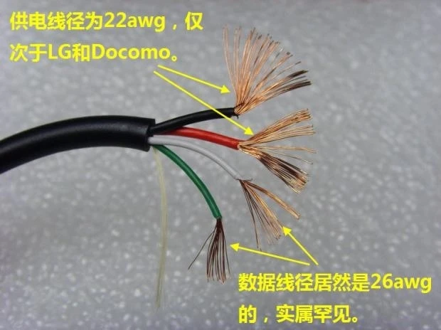 Fujistu Micro USB синхронизации данных зарядного шнура кабель 26AWG 2.1A быстрой зарядки |