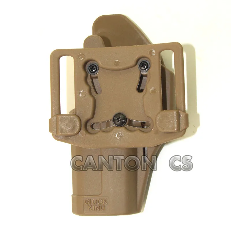 Тактическая кобура для пистолета Glock 17 пояс защиты талии Охотничья страйкбола 19 22
