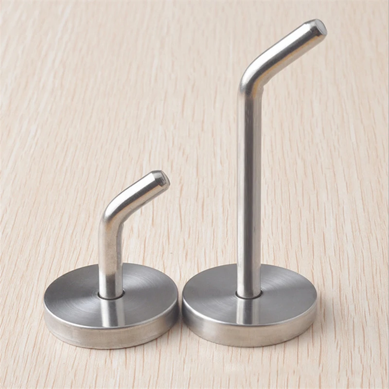 

2PCS Stainless Steel Wall Mounted Coat Clothes Hooks Hat Robe Holder Rack Hook Wall Hanger Coat Hooks Bathroom Accessory