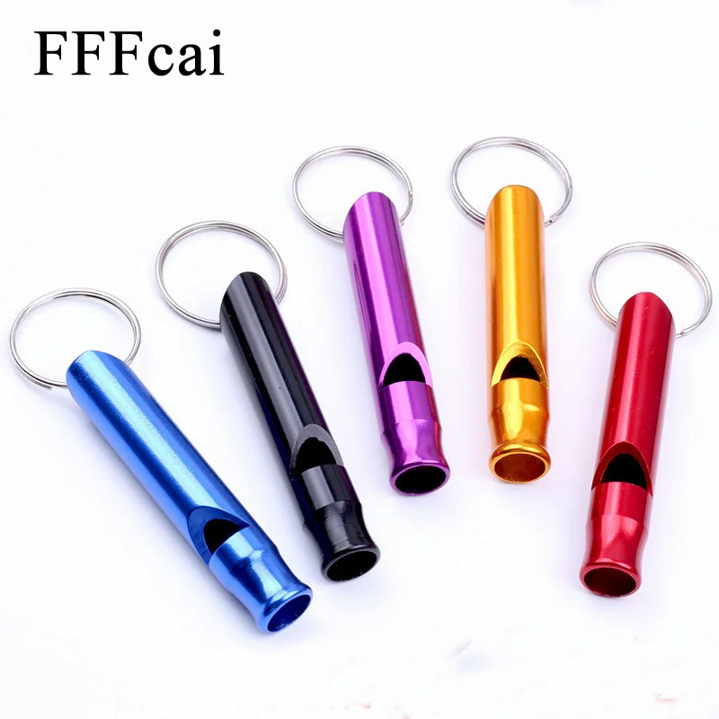 FFFcai 2018 открытый металлический многофункциональный свисток кулон с брелок для