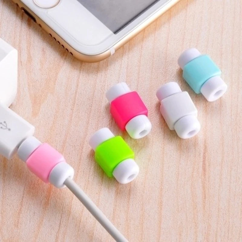 10 шт. USB зарядное устройство кабель Saver протектор для Apple iPhone 7 5 5S 6 Plus ipod nano iphonon i6 I7