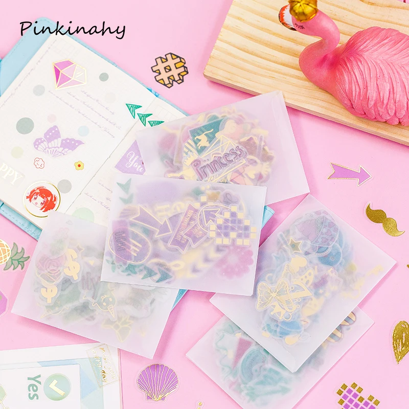 INS стиль девушка пуля журнал декоративные наклейки Скрапбукинг палка этикетка