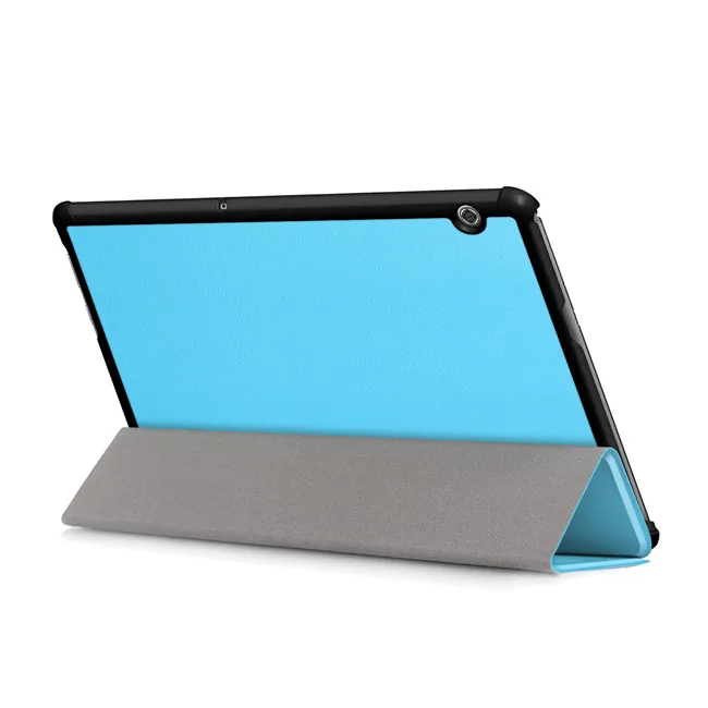 50 шт. искусственная кожа Стенд чехол для huawei MediaPad T5 10 AGS2-W09 AGS2-L09 AGS2-L03 10," Tablet+ Экран протектор