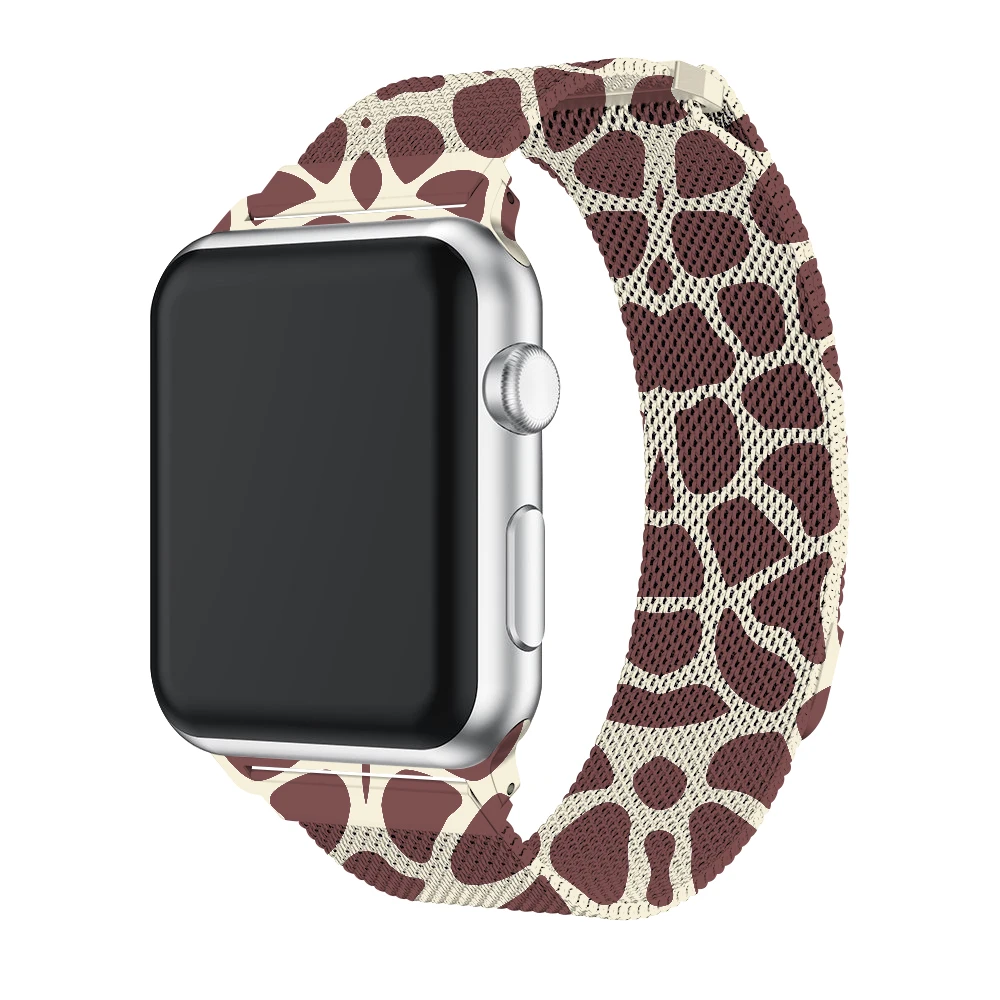 Animal нержавеющая сталь Миланская лента с полукруглой магнитной застежкой для Apple