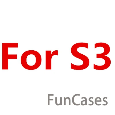 For S3 Прозрачный силиконовый чехол Fundas Coque для samsung galaxy S3 S4 S5 мини S6 S7 край J1 J3 J5 A3 A5 J7 Grand Prime чехол - Цвет: For S3