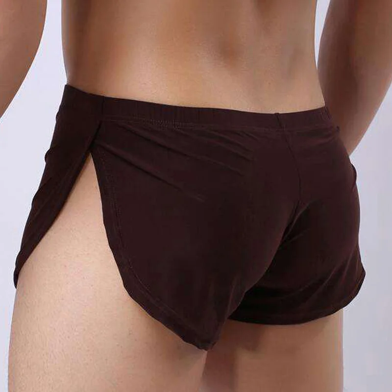 Шорты мужские быстросохнущие с разрезами по бокам спортивные штаны для бега