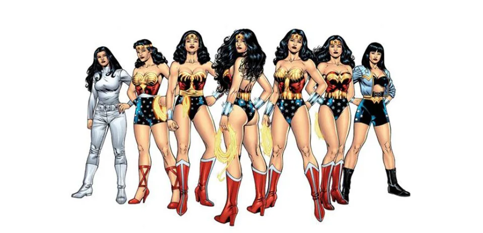 DC Comics Чудо-Женщина Кошелек Для женщин Для мужчин бумажник карты Короткие монета Двойные ID кредитных держатель для карт искусственной кожи красивые короткие кошелек