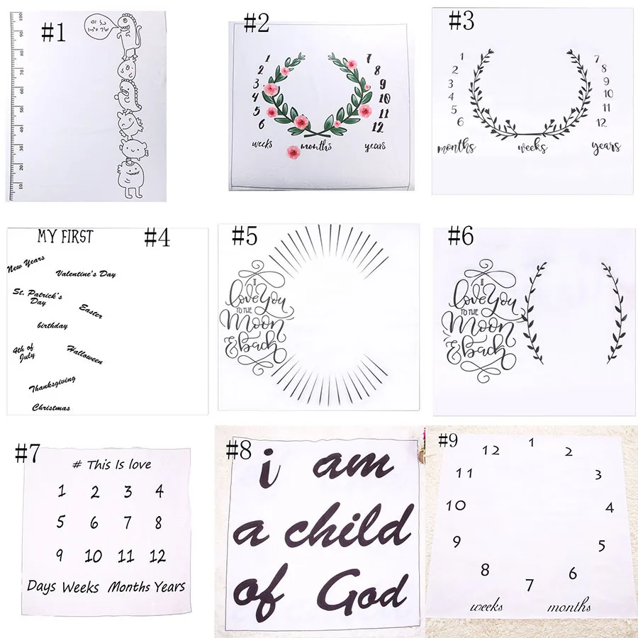 INS/детские одеяла хлопок детские пеленки с красивым цветочным и буквенным