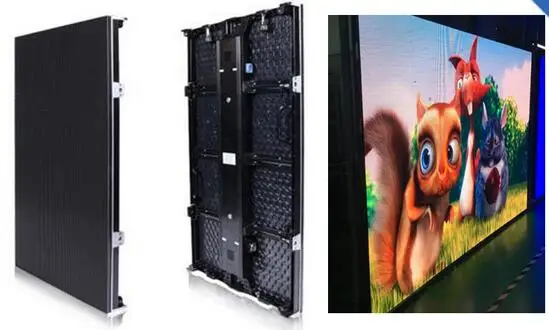 TEEHO P4.81 6pcs/lot outdoor 500*1000mm LED Display DieCast Cabinet panel led videowall rental advertising wedding hotel stadium |