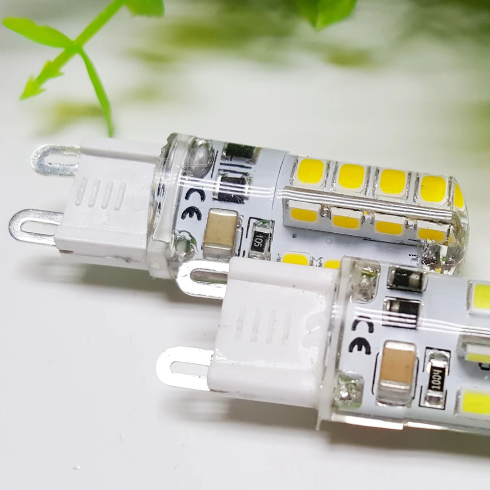 Мини-светодиодная лампа G9 32 LED s smd 2835 3 Вт Точечный светильник 360 угол свечения