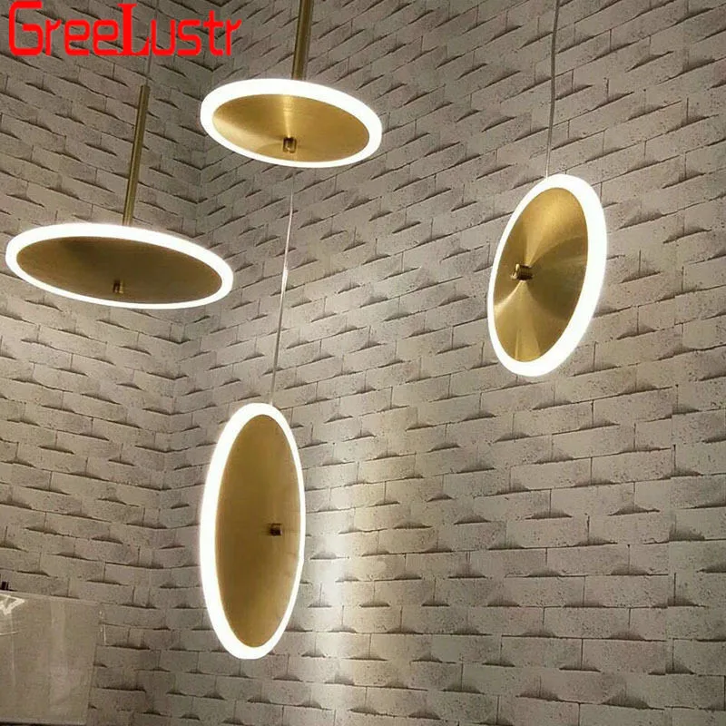 Скандинавский креативный дизайн Медный Подвесной светильник-люстра специальный