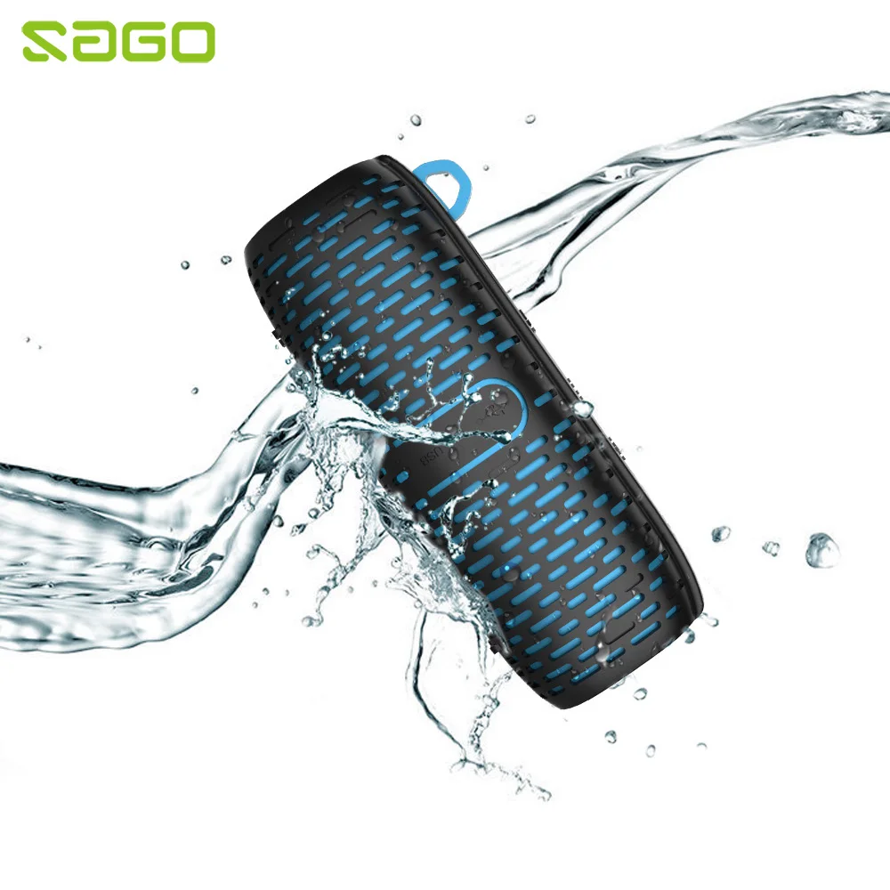 Sago новый открытый динамик Bluetooth 4 1 беспроводной s водонепроницаемый Встроенный