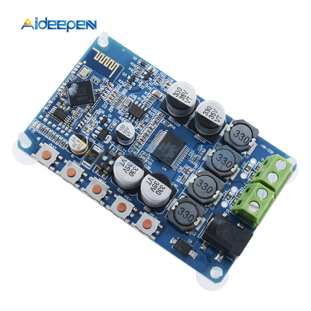 TDA7492P беспроводной Bluetooth 4 0 аудио приемник Цифровой 50 Вт + Плата усилителя 2 1