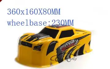 1/12 1/10 1/14 внедорожный грузовик корпус для HPI Savage XS FLUX El Camino SS HSP 94111 REDCAT FS LC RACING TM E5 WLTOYS грузовик