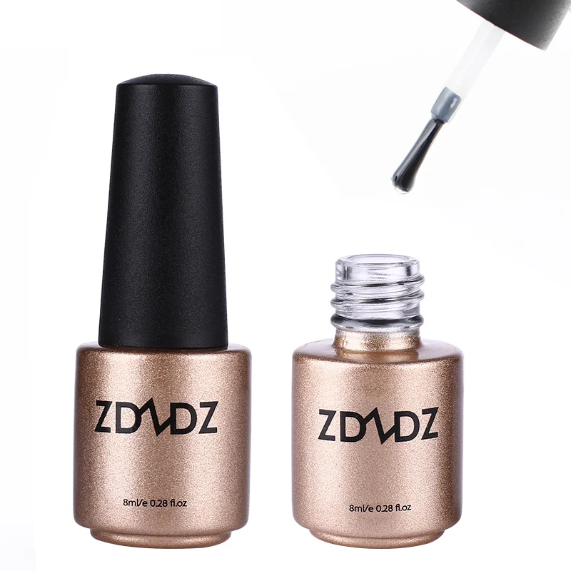 MSHARE 10 мл резиновая основа пальто + 8 ML Нет протирание чистка Top Coat УФ гель для