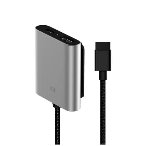 Extended part Original Xiaomi Car Charger QC3.0 Fast Version Extended Accessory parts quaick charge USB-A USB-C Dual Port Output Smart Car - Тип штекера: Extended part