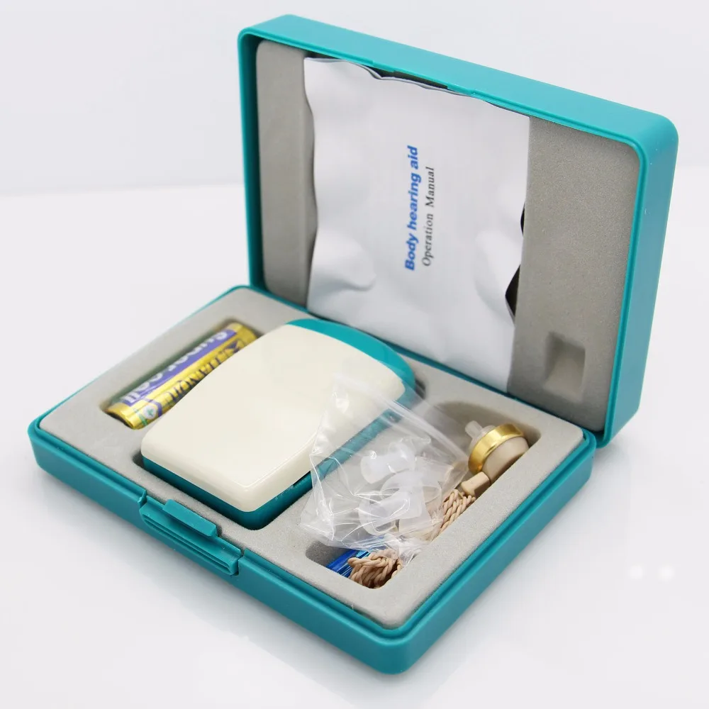 Усилитель слухового аппарата Axon F-28 портативный карманный износ экологически