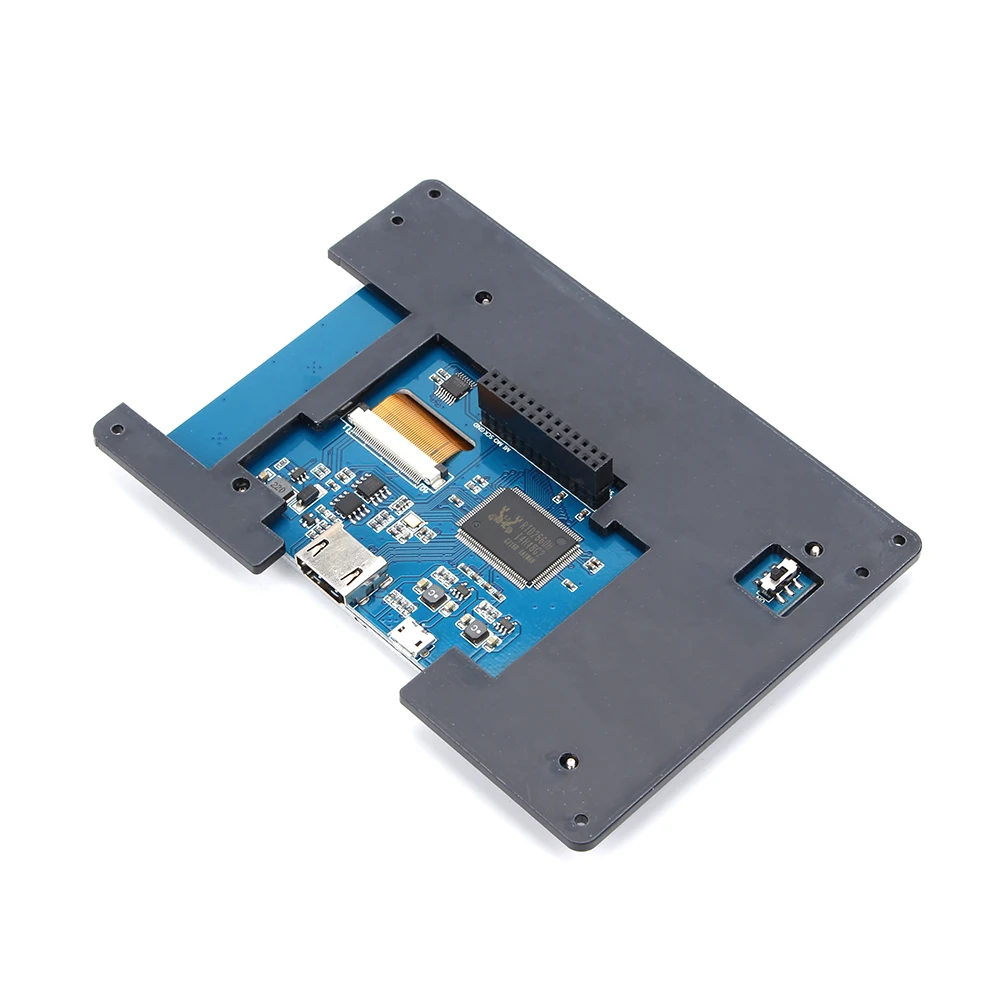 Черный Raspberry Pi 3 Model B 5 дюймов Raspberry Pi lcd акриловый кронштейн чехол фиксированный кронштейн для Raspberry Pi 3B