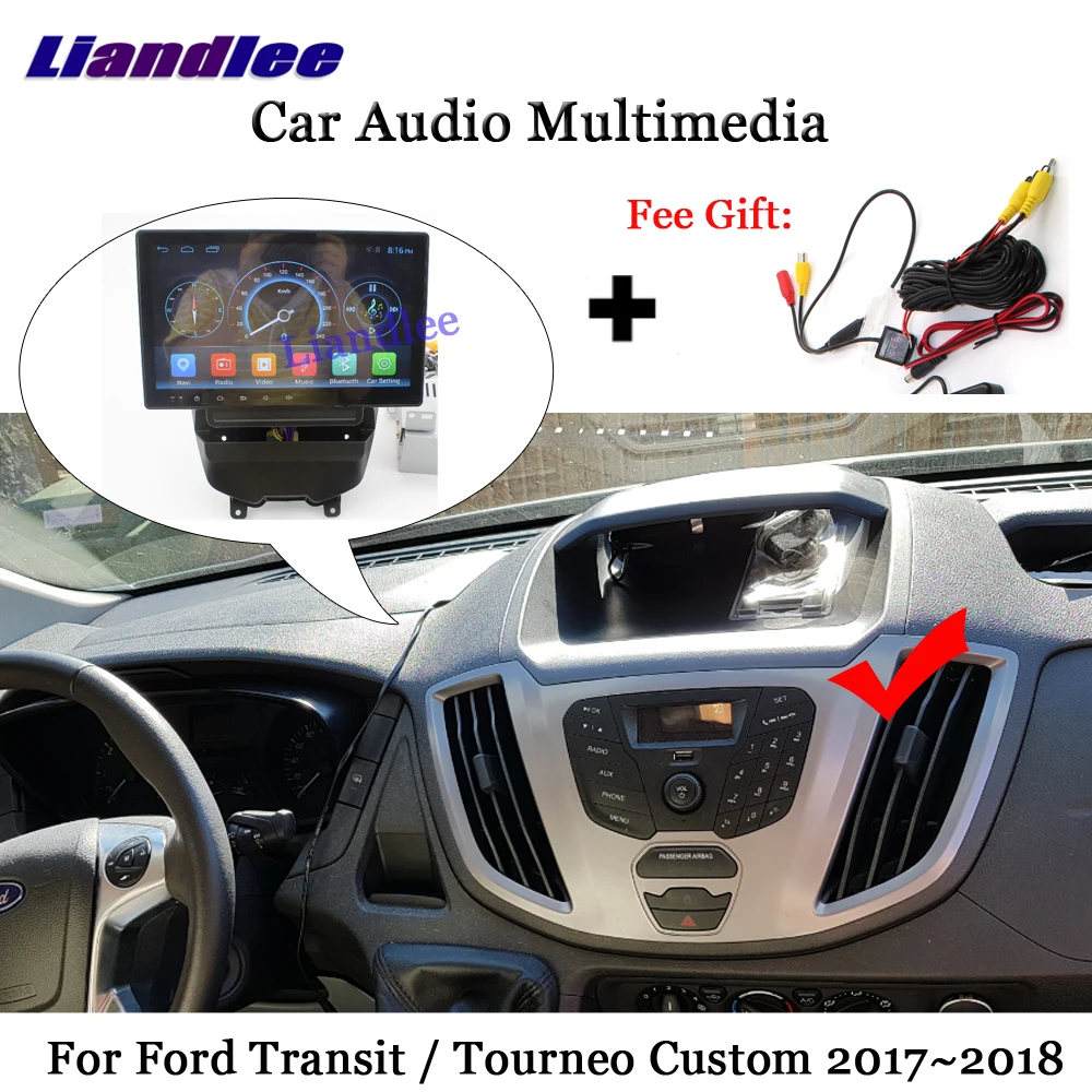 Liandlee Автомобиль Android для Ford Transit Tourneo заказной~ радио камера Carplay BT gps Navi карта навигации экран мультимедиа