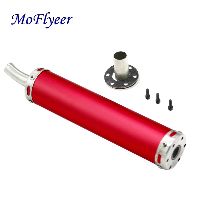 

MoFlyeer искусственная труба Регулируемый глушитель для уличного скутера мотокросса Escape Moto AK168