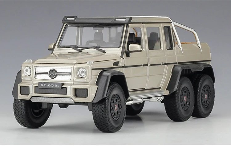 WELLY 1:24 Высококачественная модель игрушечного автомобиля из металла Benz G63 AMG 6X6 литые автомобили из сплава для детей Коллекция подарков