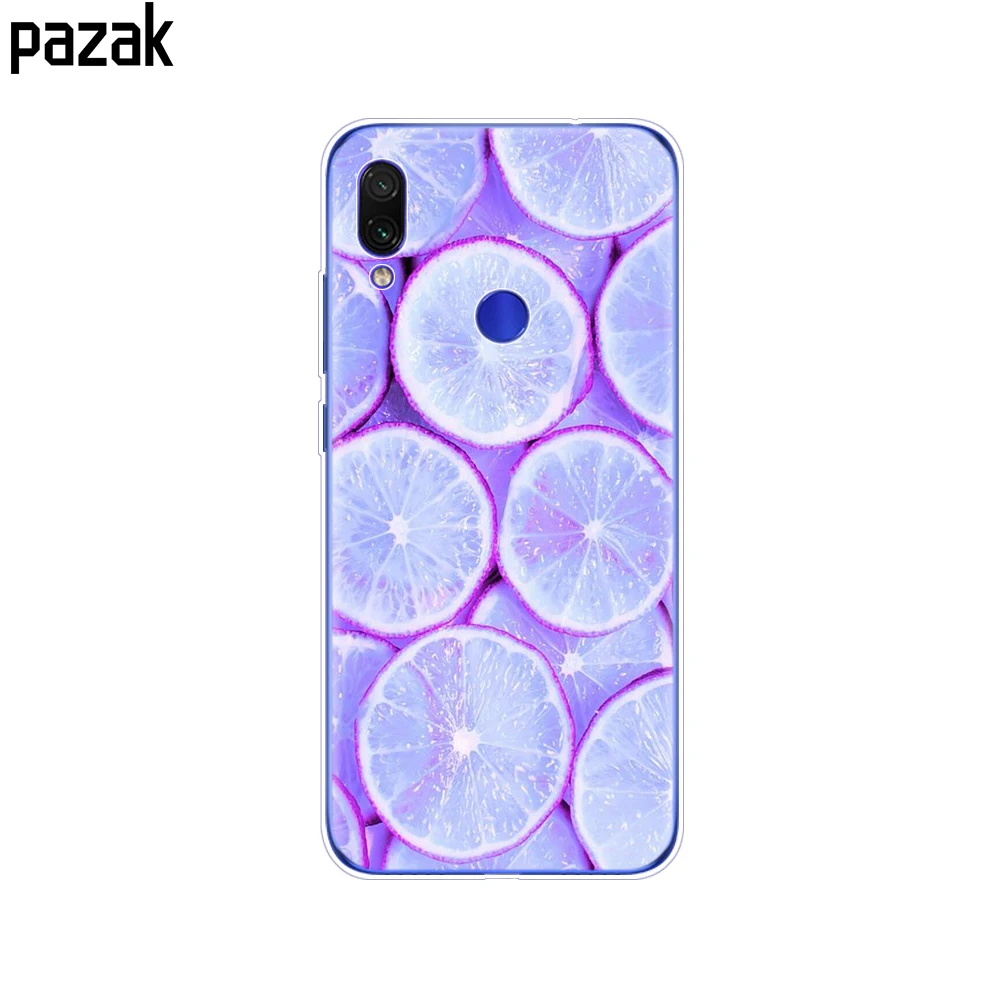 Чехол для Xiaomi Redmi Note 7, 6,3 дюйма, силиконовый чехол из мягкого ТПУ с рисунком для Xiaomi Redmi 7, чехол 6,26 дюйма, Fundas Coque Redmi Note7, чехол - Цвет: 34281