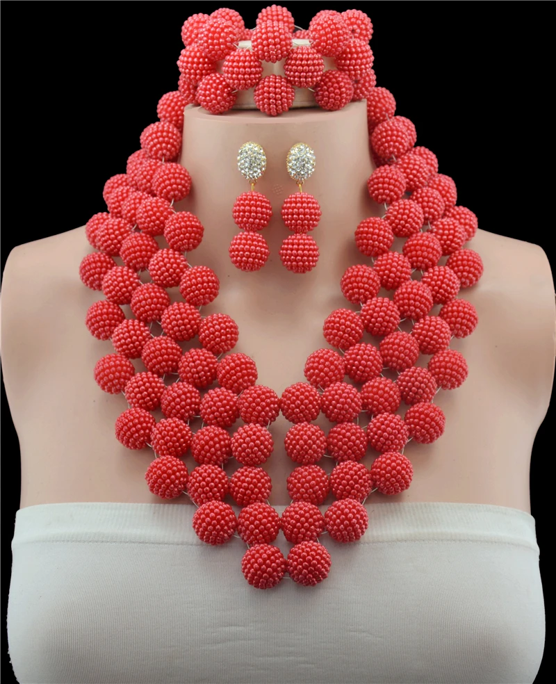 Набор ювелирных украшений Королевского синего цвета в нигерийском стиле наборы