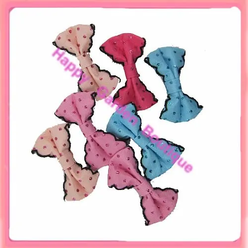 Бесплатная доставка! 100 шт./партия бант для волос разные цвета